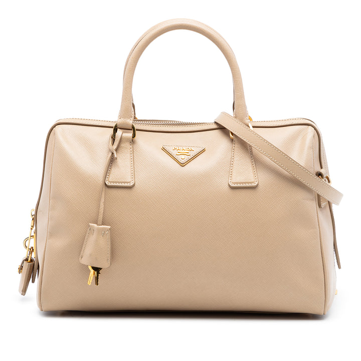 Prada Saffiano Lux Boston Sac
