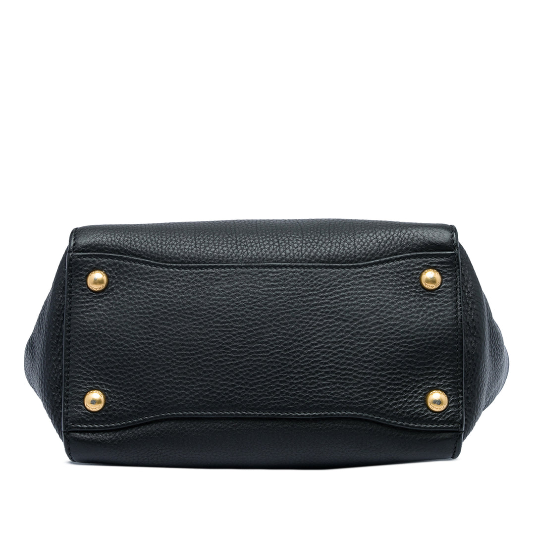 Vitello Daino Soundlock Sac Noir