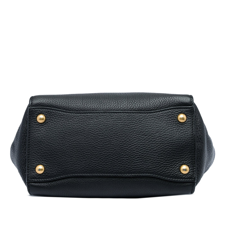 Vitello Daino Soundlock Sac Noir