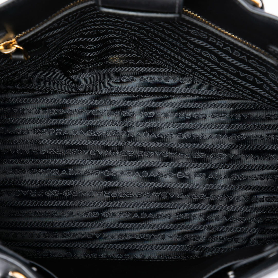 Prada Sac à main City Veau Bibliotheque Noir – vue 4 – GABY PARIS