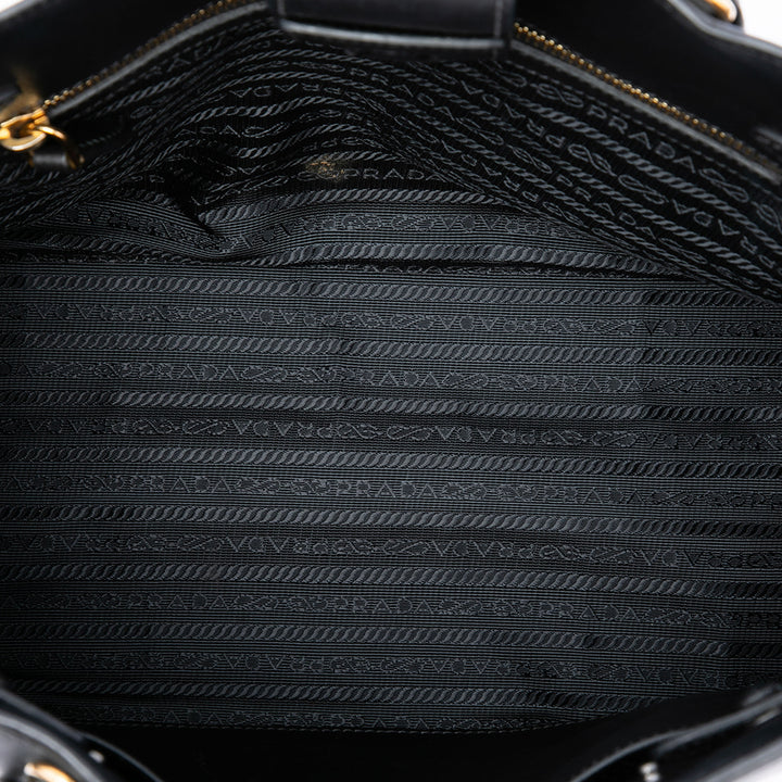 Prada Sac à main City Veau Bibliotheque Noir – vue 4 – GABY PARIS