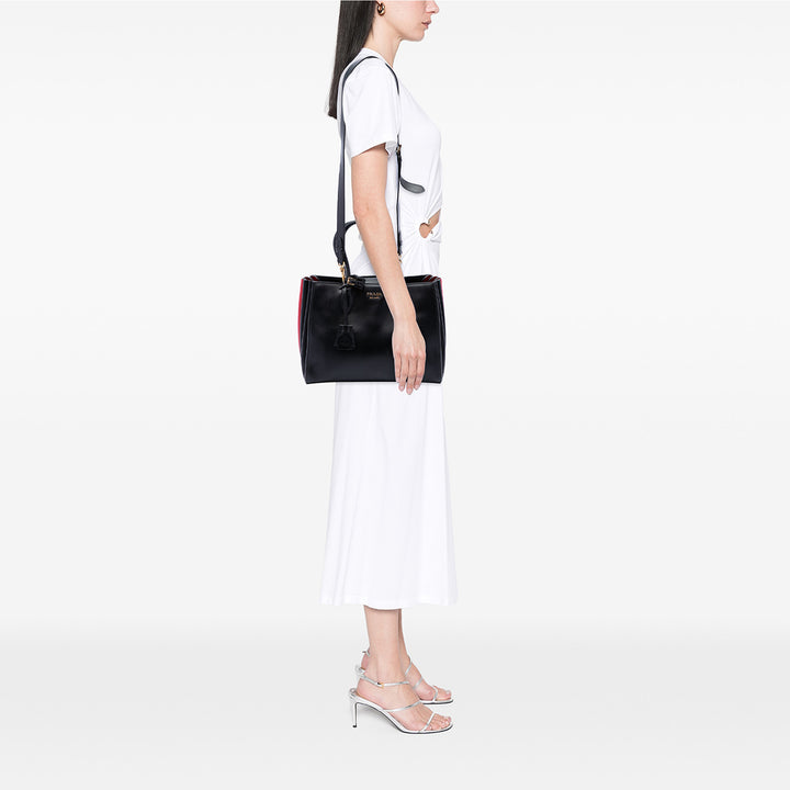 Prada Sac à main City Veau Bibliotheque Noir – vue 6 – GABY PARIS