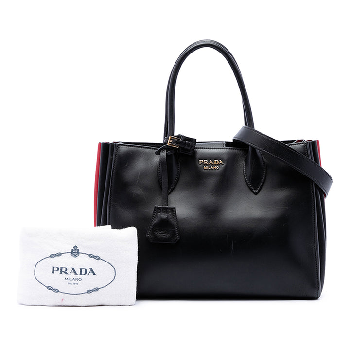Prada Sac à main City Veau Bibliotheque Noir – vue 7 – GABY PARIS