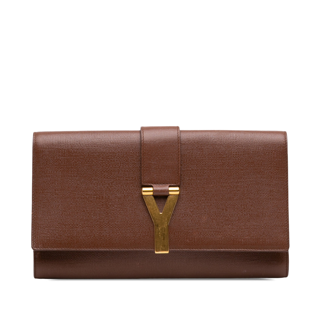 Texturé Chyc Ligne Pochette Marron
