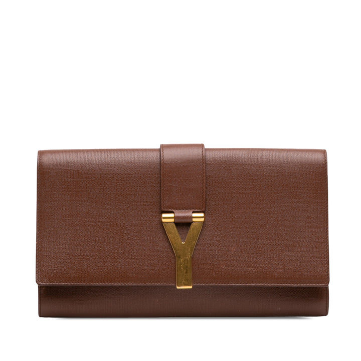 Texturé Chyc Ligne Pochette Marron