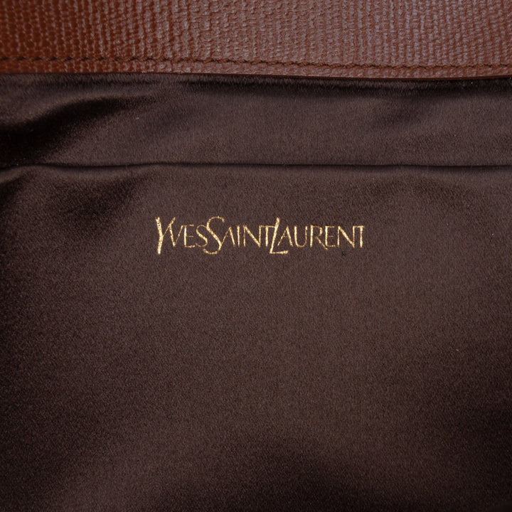 Texturé Chyc Ligne Pochette Marron