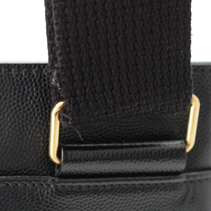 Grain De Poudre Plat Sac Noir