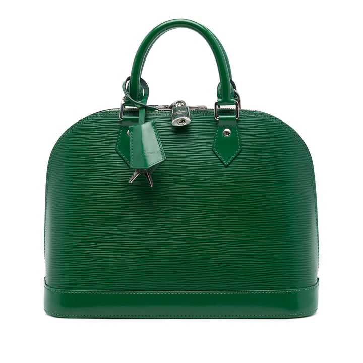 Louis Vuitton Alma PM Épi Vert – vue principale – GABY PARIS