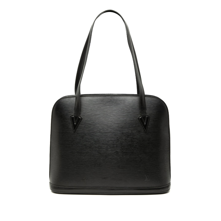 Louis Vuitton Lussac Épi Noir – vue principale – GABY PARIS
