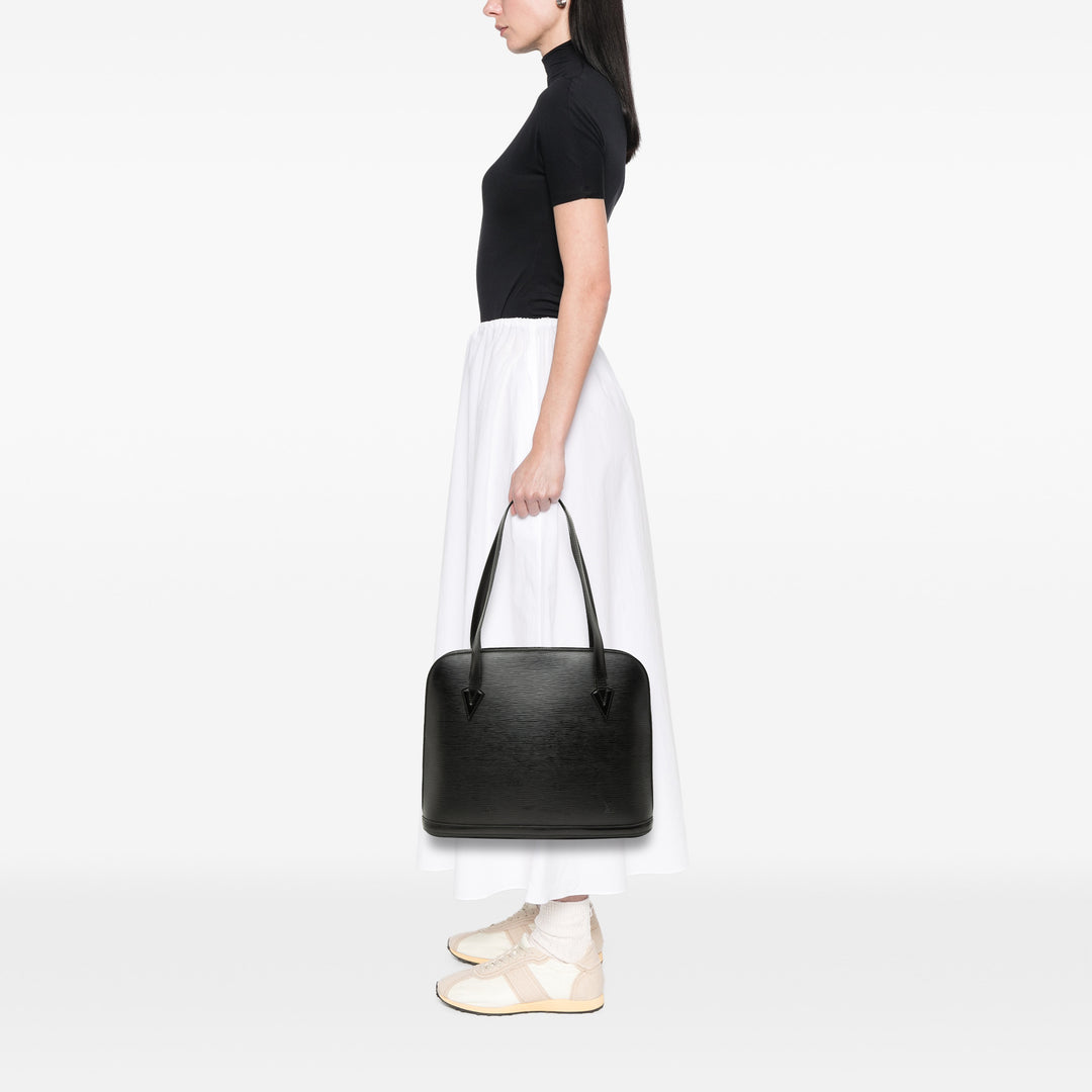 Louis Vuitton Lussac Épi Noir – vue 7 – GABY PARIS