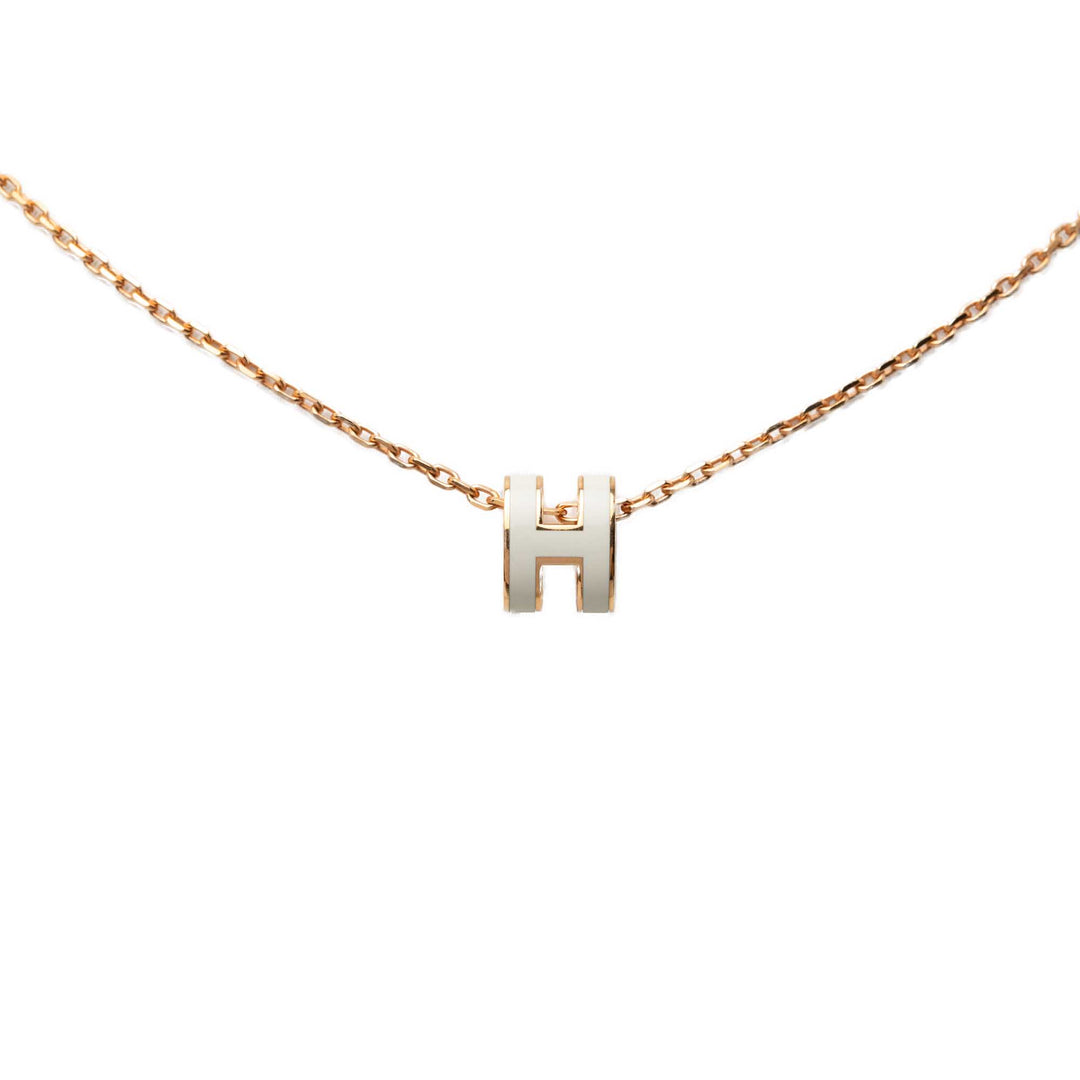 Hermès Émail Mini Pop H Pendant