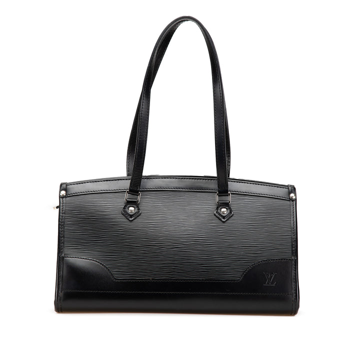 Epi Madeleine PM Black - Gaby Paris