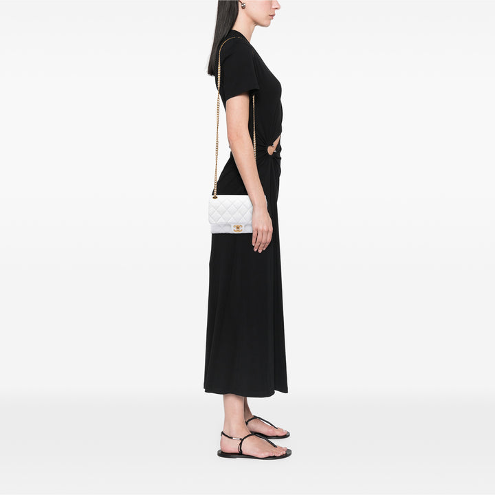 Chanel Small Matelassé Cuir d’agneau Pillow Crush à rabat