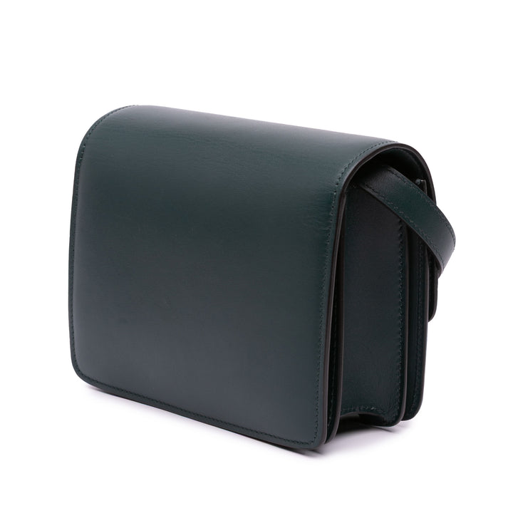 Small Calfskin Classic Box Green - Gaby Paris