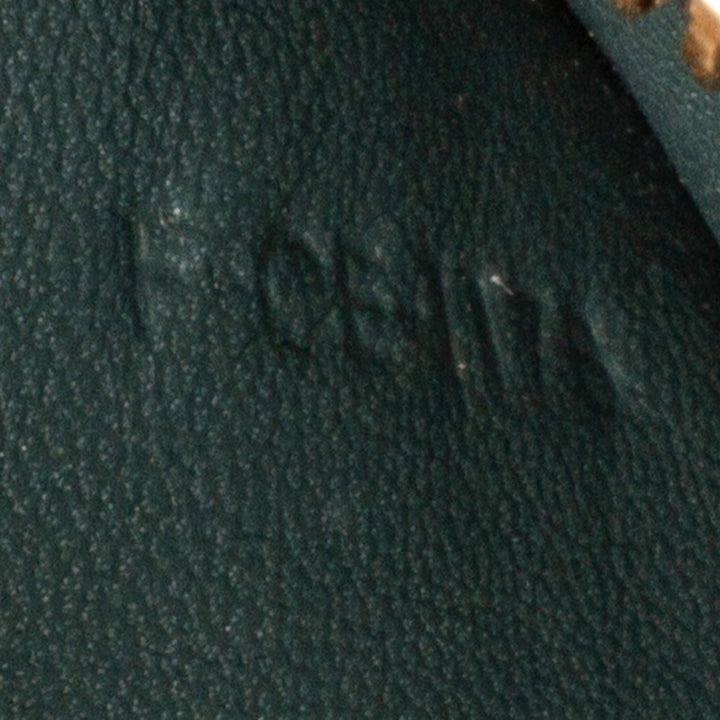 Small Calfskin Classic Box Green - Gaby Paris