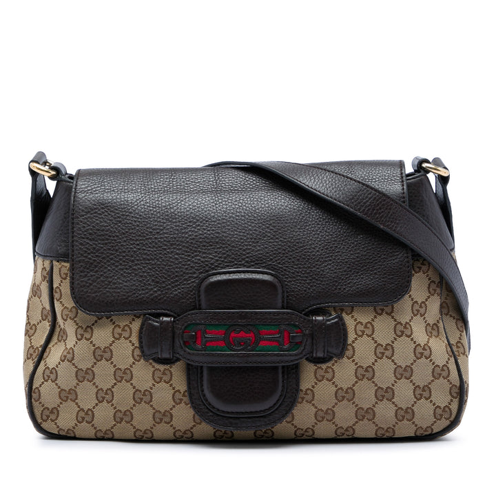 Gucci GG Web Dressage Sac Toile
