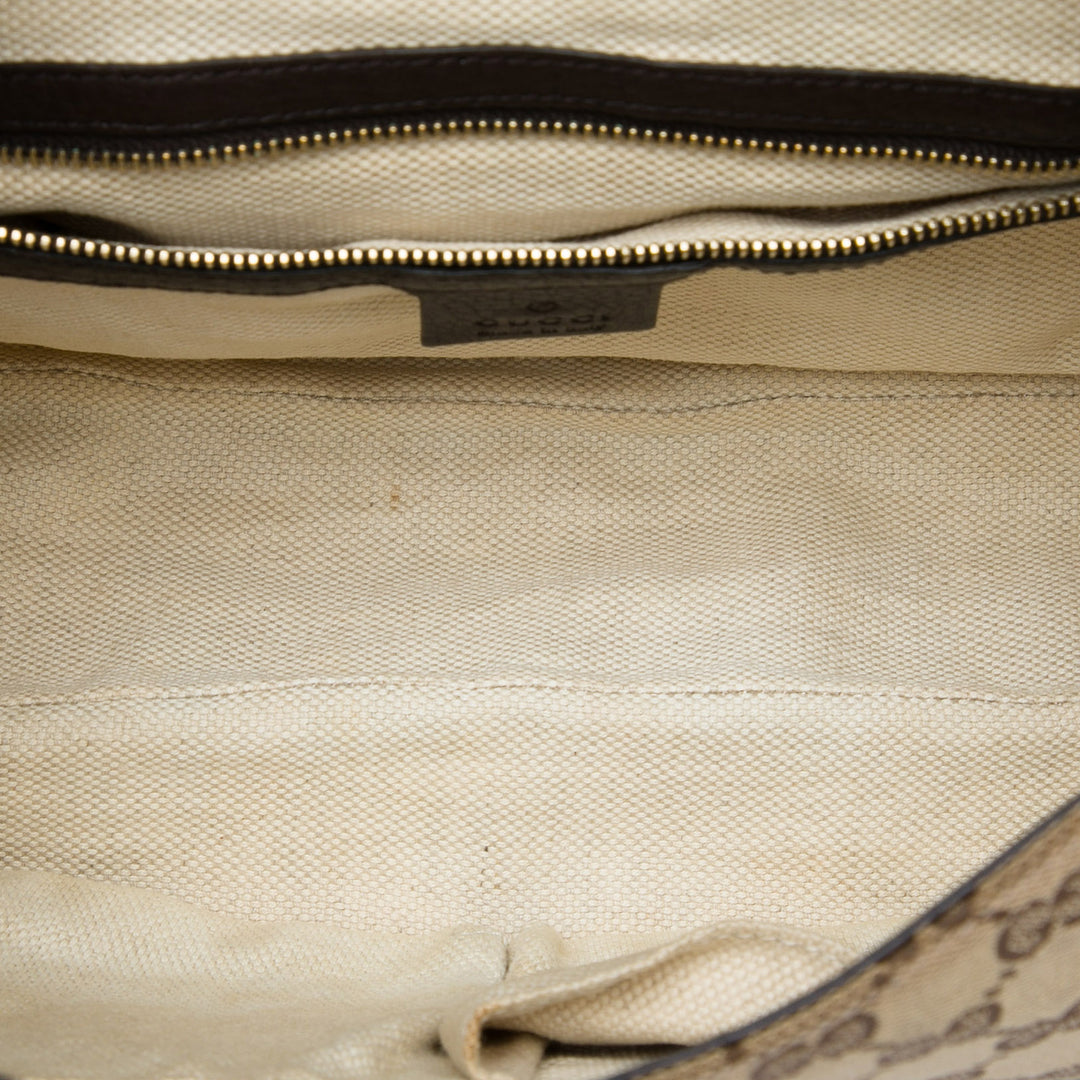 Gucci GG Web Dressage Sac Toile
