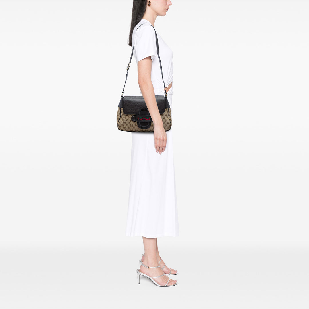 Gucci GG Web Dressage Sac Toile