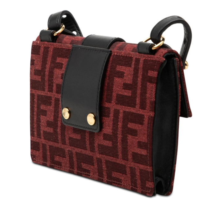 Fendi Zucca Toile Convertible Baguette Pochette