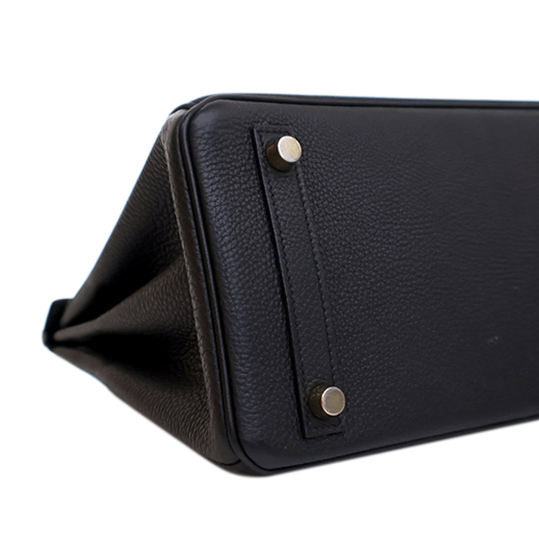 Hermès Togo Birkin Retourne 25 Noir