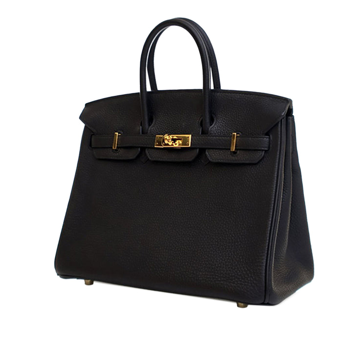 Hermès Togo Birkin Retourne 25 Noir