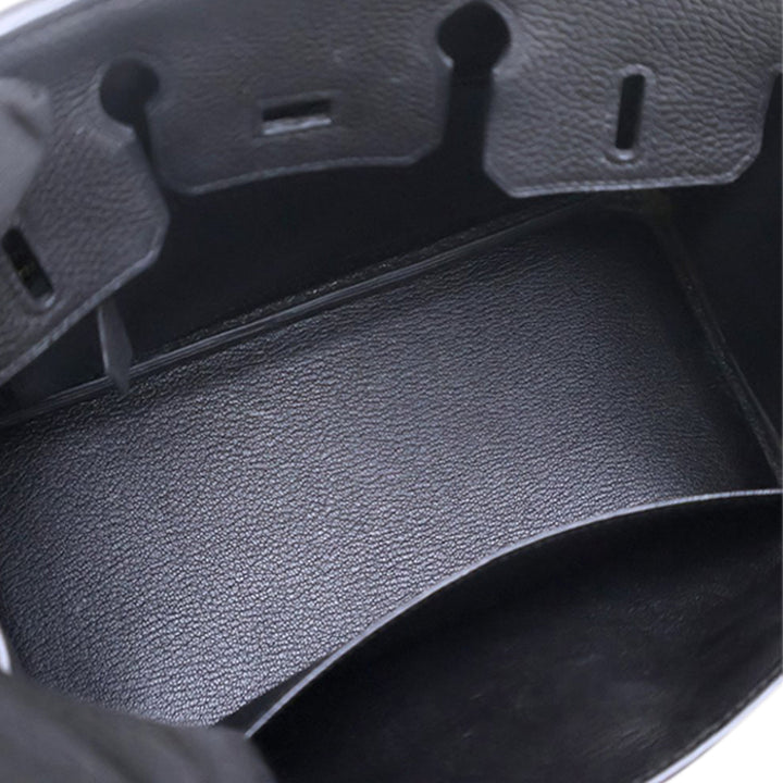 Hermès Togo Birkin Retourne 25 Noir