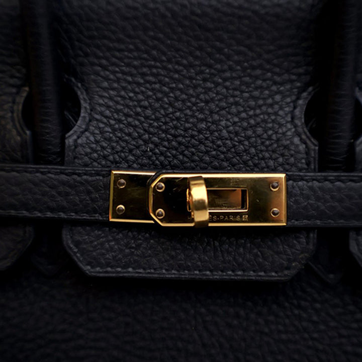 Hermès Togo Birkin Retourne 25 Noir