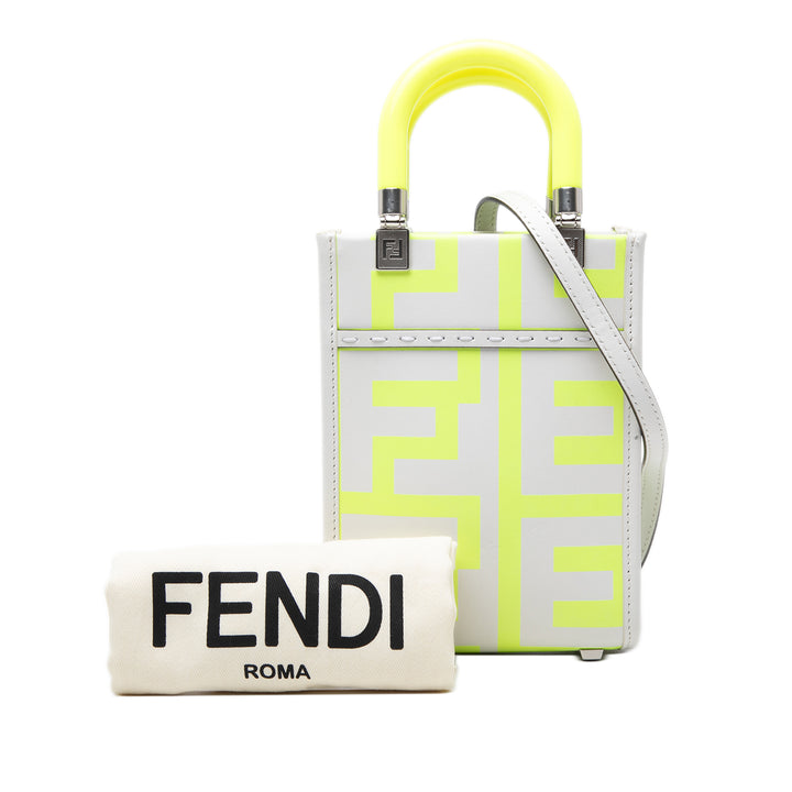 Fendi Marc Jacobs Sunshine Cabas Mini Cuir