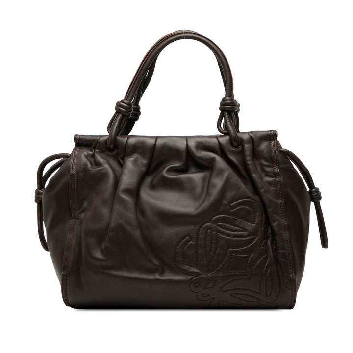 LOEWE Nappa Anagram Knot Cabas