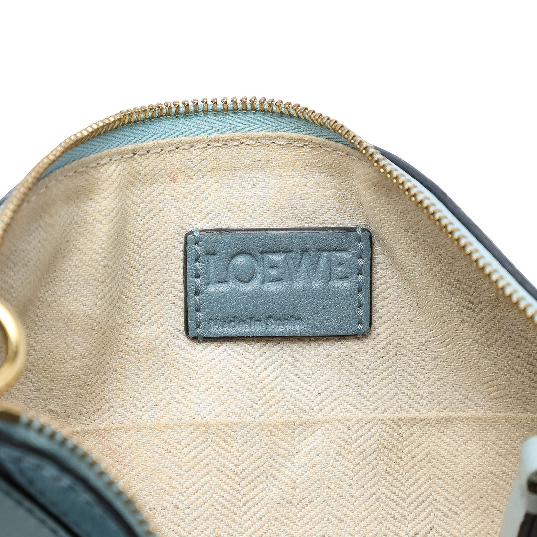 LOEWE Mini Tricolor Cuir de veau Puzzle Sac porté croisé
