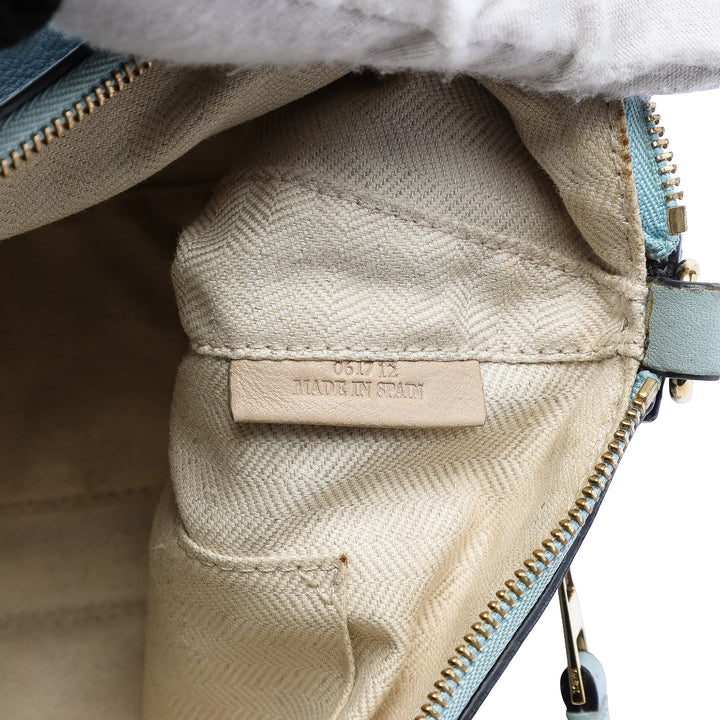 LOEWE Mini Tricolor Cuir de veau Puzzle Sac porté croisé