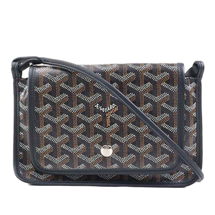 Plumet Poche Portefeuille Goyardine Noir