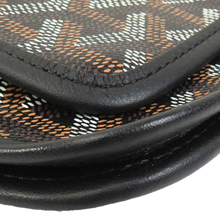 Plumet Poche Portefeuille Goyardine Noir