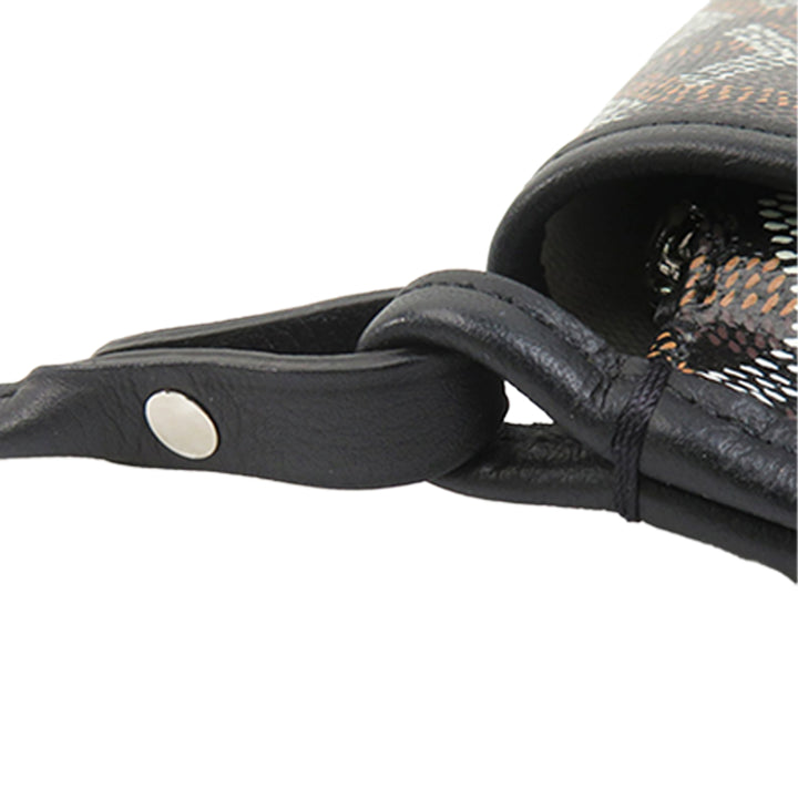 Plumet Poche Portefeuille Goyardine Noir