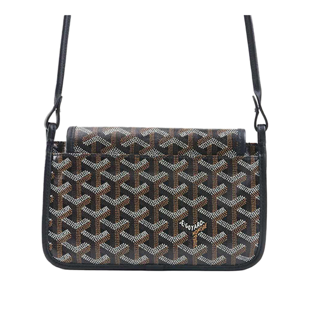 Plumet Poche Portefeuille Goyardine Noir