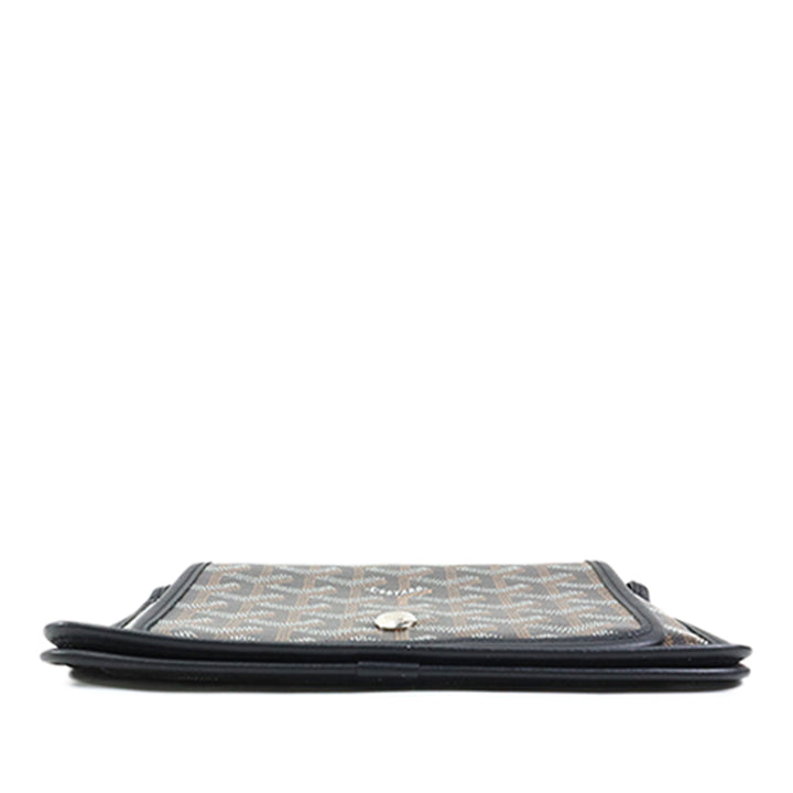 Plumet Poche Portefeuille Goyardine Noir