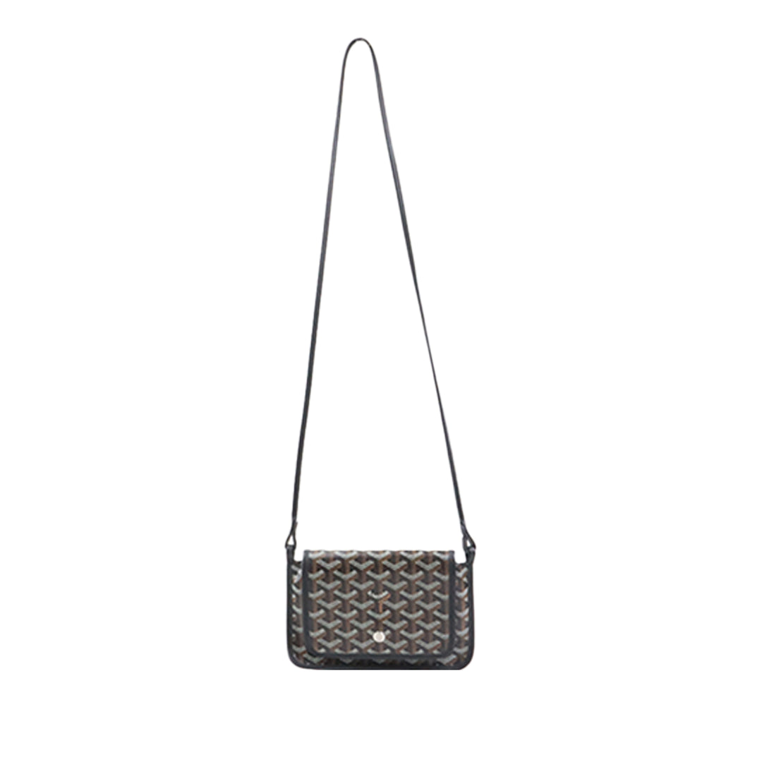 Plumet Poche Portefeuille Goyardine Noir
