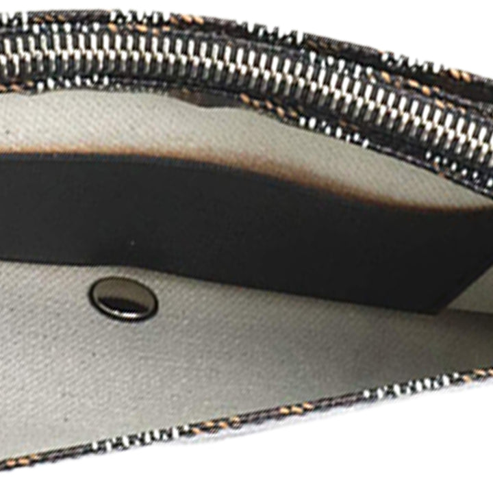 Plumet Poche Portefeuille Goyardine Noir