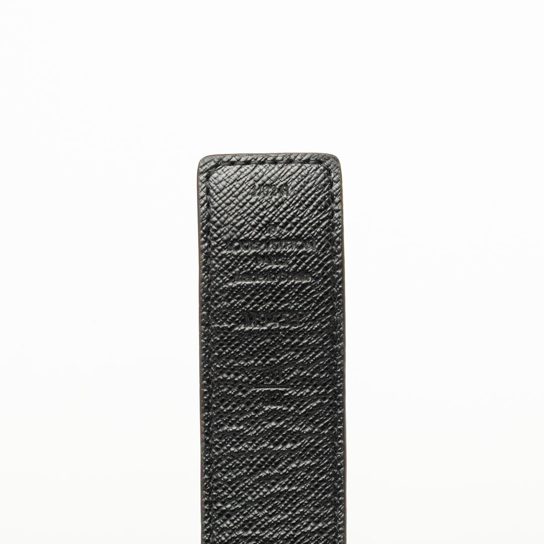 Initiales Réversible Ceinture Monogram Marron