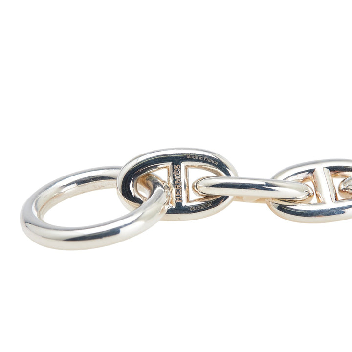 Hermès Medium Sterling Argenté Chain D'Ancre Bracelet Argenté