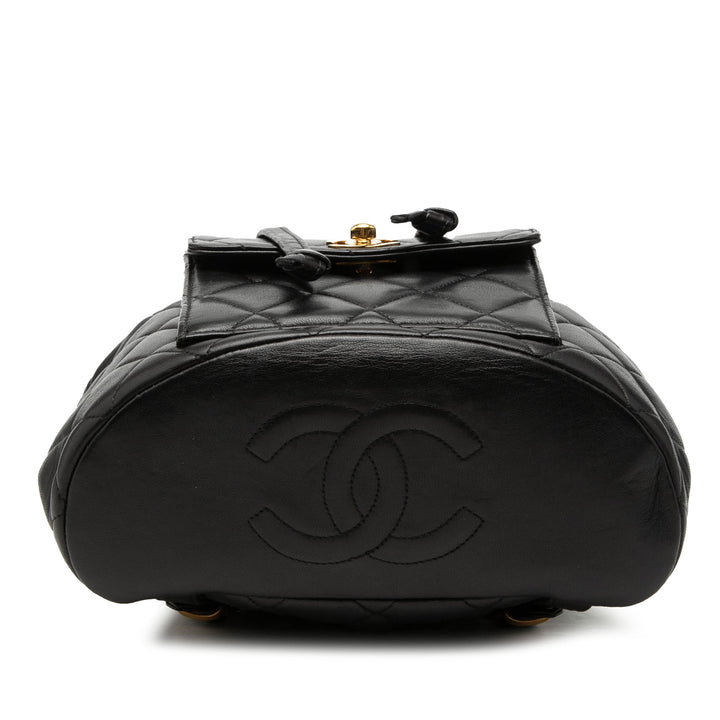 Chanel Medium Matelassé Cuir d’agneau Duma Sac à dos
