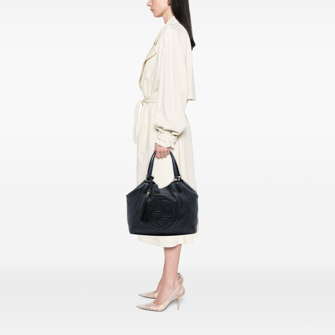 Gucci Soho Cellarius Cabas Moyen Noir