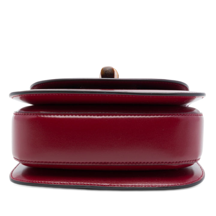 Gucci Mini Cuir de veau 1947 Bamboo sac à anse supérieure