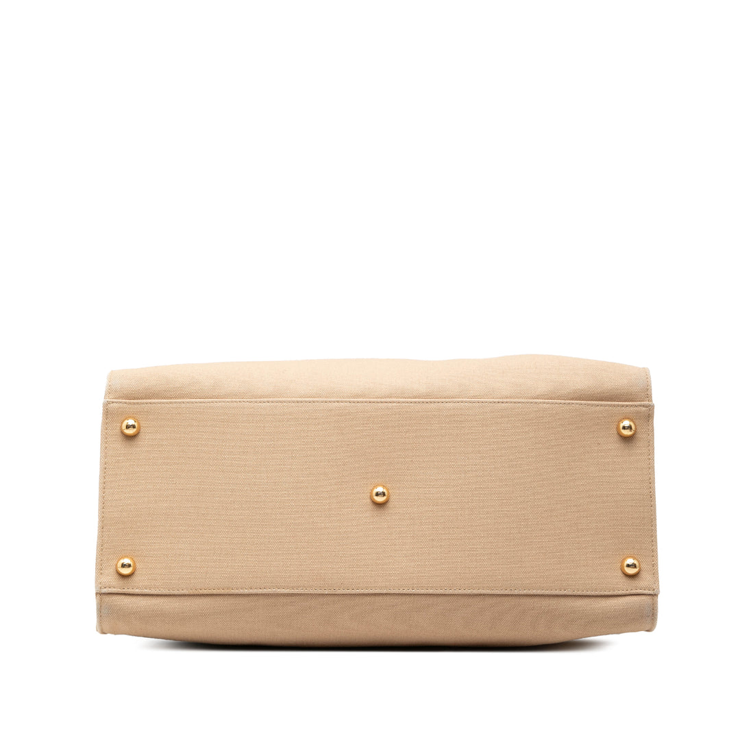 Fendi Medium Toile Sunshine Shopper Cabas