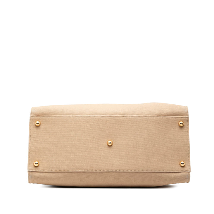 Fendi Medium Toile Sunshine Shopper Cabas
