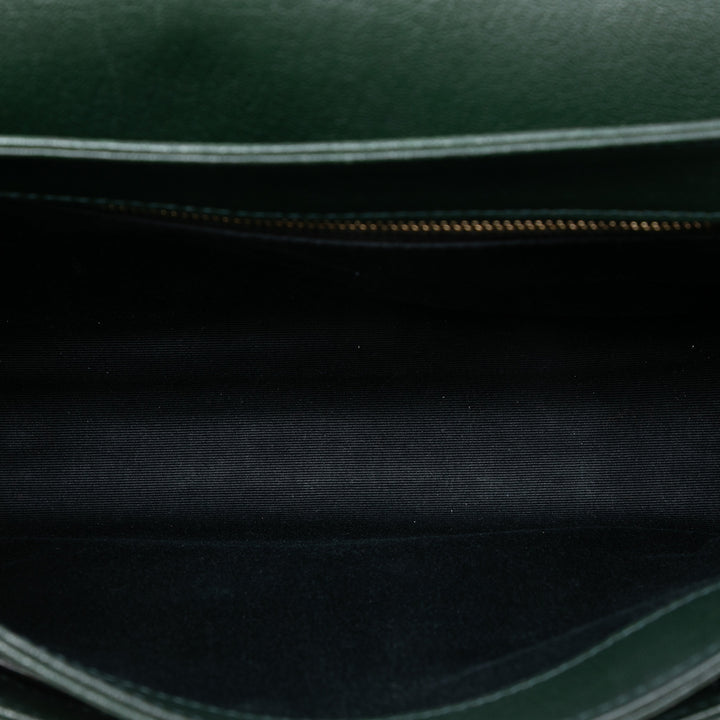 Saint Laurent Small Matelassé Cuir d’agneau Becky Chain Sac bandoulière