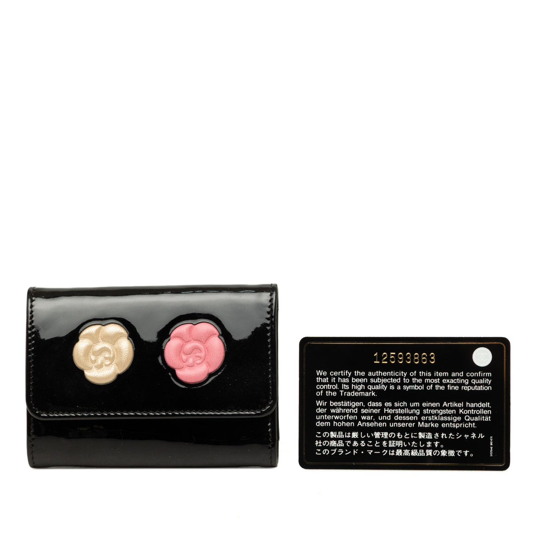 Chanel CC Camellia Porte-clés Noir – vue 7 – GABY PARIS