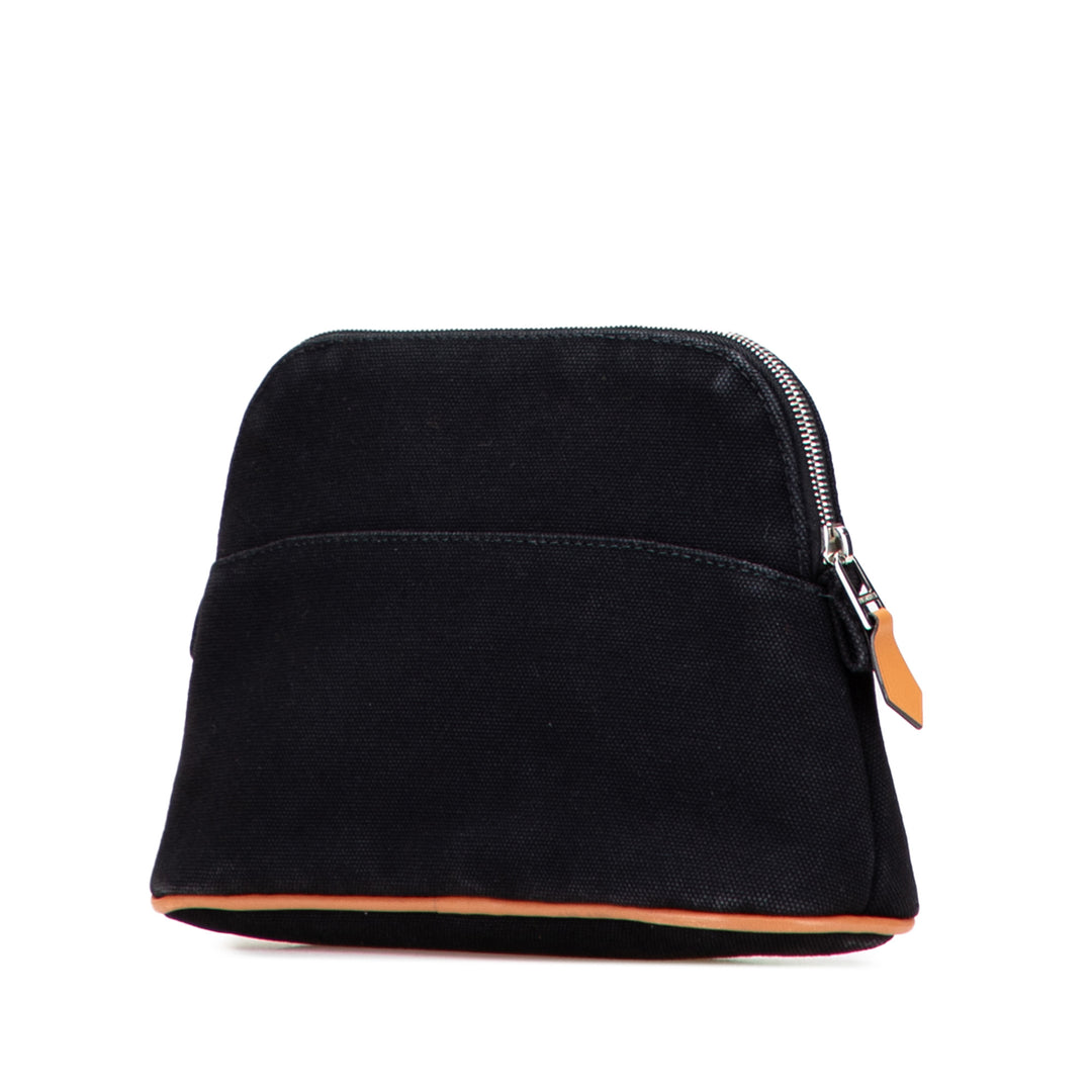Hermès Toile Bolide Trousse de Voyage PM Noir