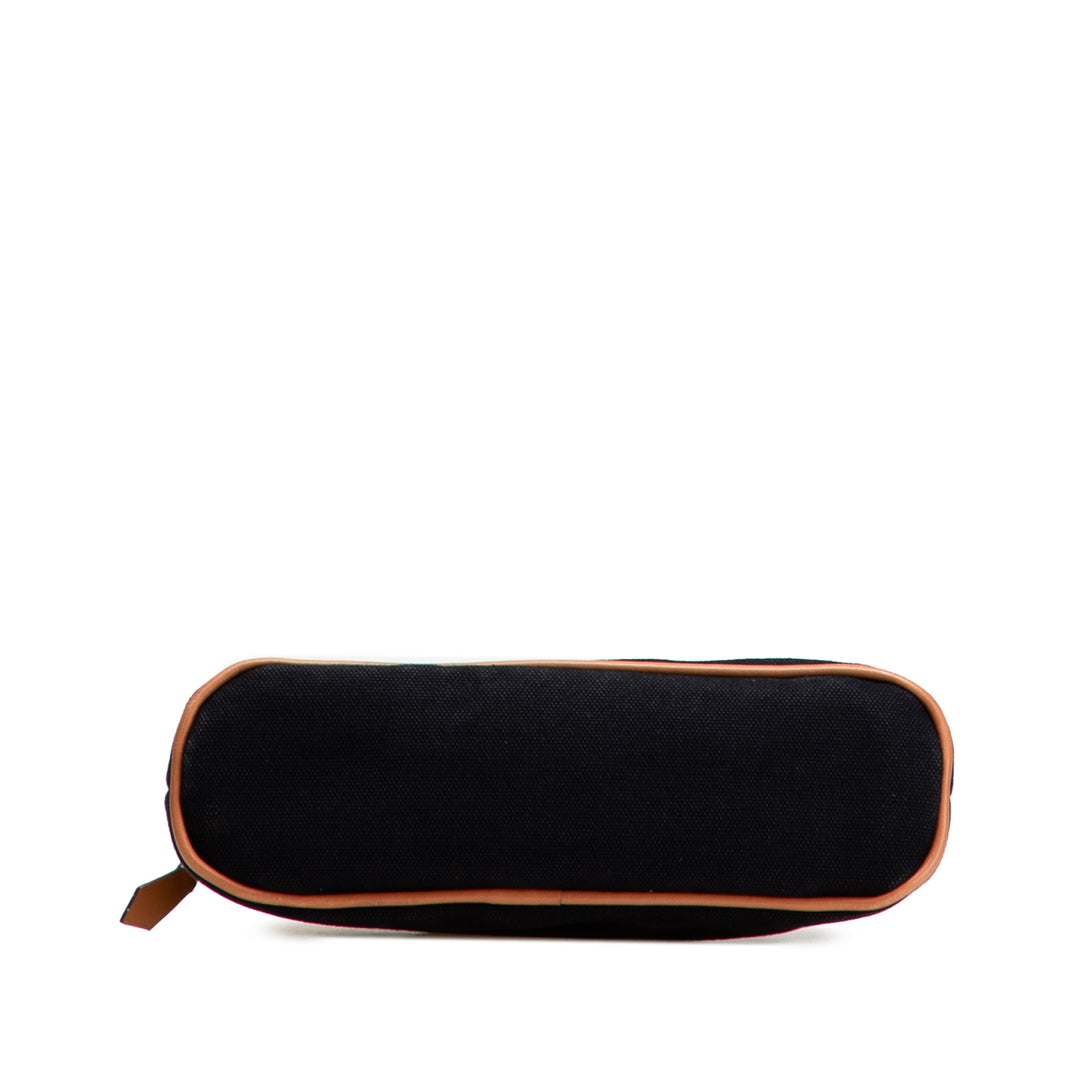 Hermès Toile Bolide Trousse de Voyage PM Noir