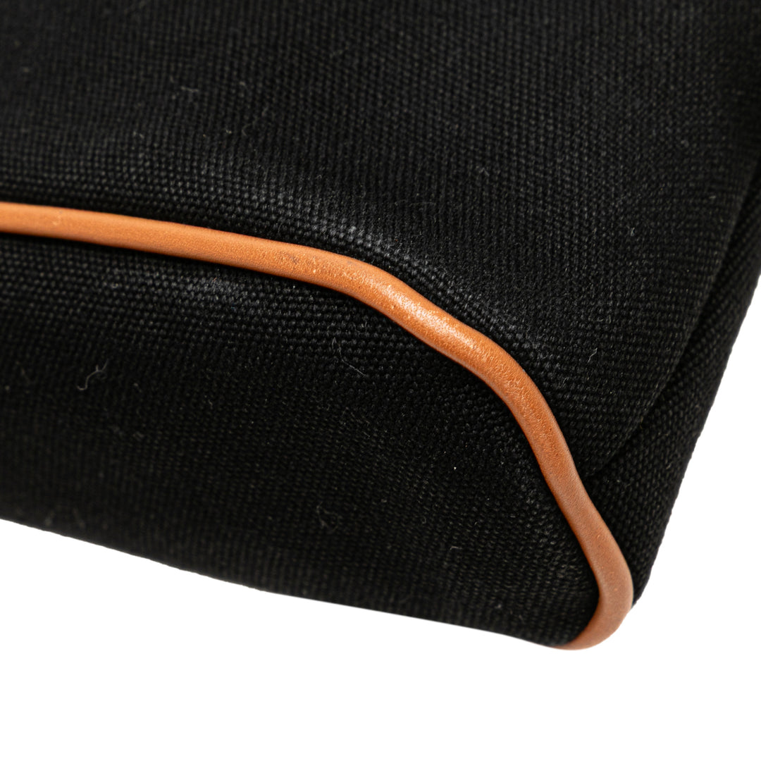 Hermès Toile Bolide Trousse de Voyage PM Noir